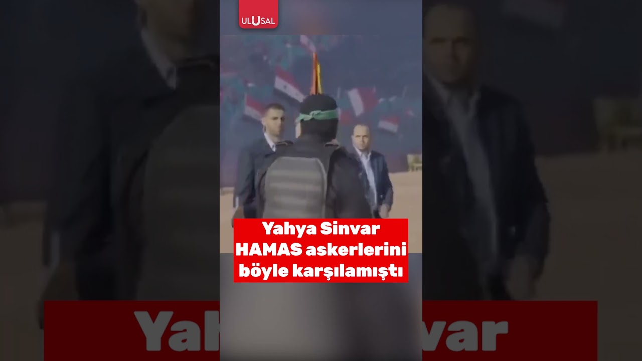 Yahya Sinvar'ın HAMAS askerlerini karşıladığı video yeniden g&uuml;ndem oldu #shorts #yahyasinwar #g&uuml;ndem