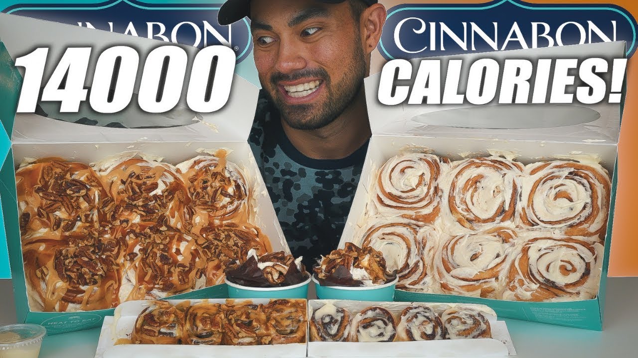 14000 Calorie Cinnabon Challenge | Sweetest Challenge Ever!