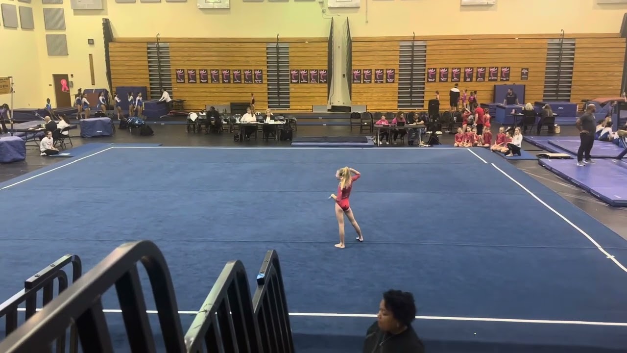 Xcel silver floor routine