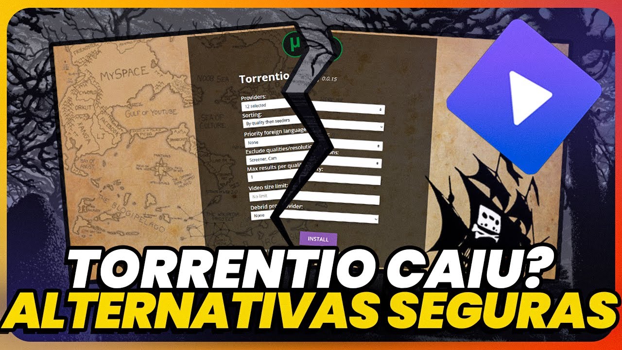 🔥 Torrentio Caiu? Alternativas SEGURAS no Stremio (MediaFusion + Comet + Real Debrid)
