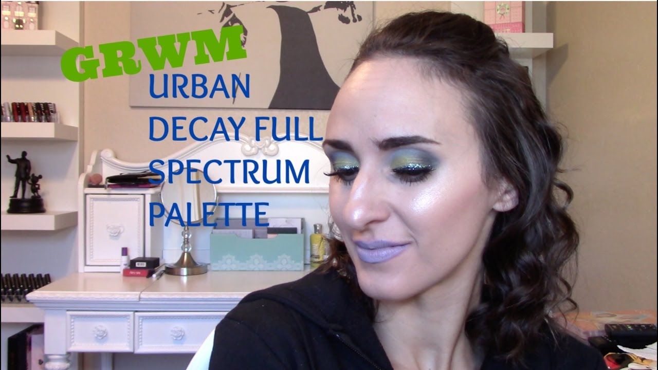 GET READY WITH ME USING URBAN DECAY FULL SPECTRUM PALETTE