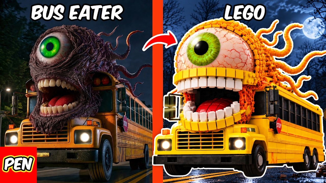 Bus Eater Gets a Massive LEGO Makeover | Pen Bricks
