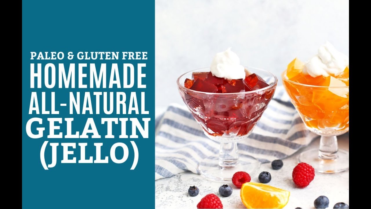How to Make Healthy Homemade Jello (Paleo & Gluten Free)
