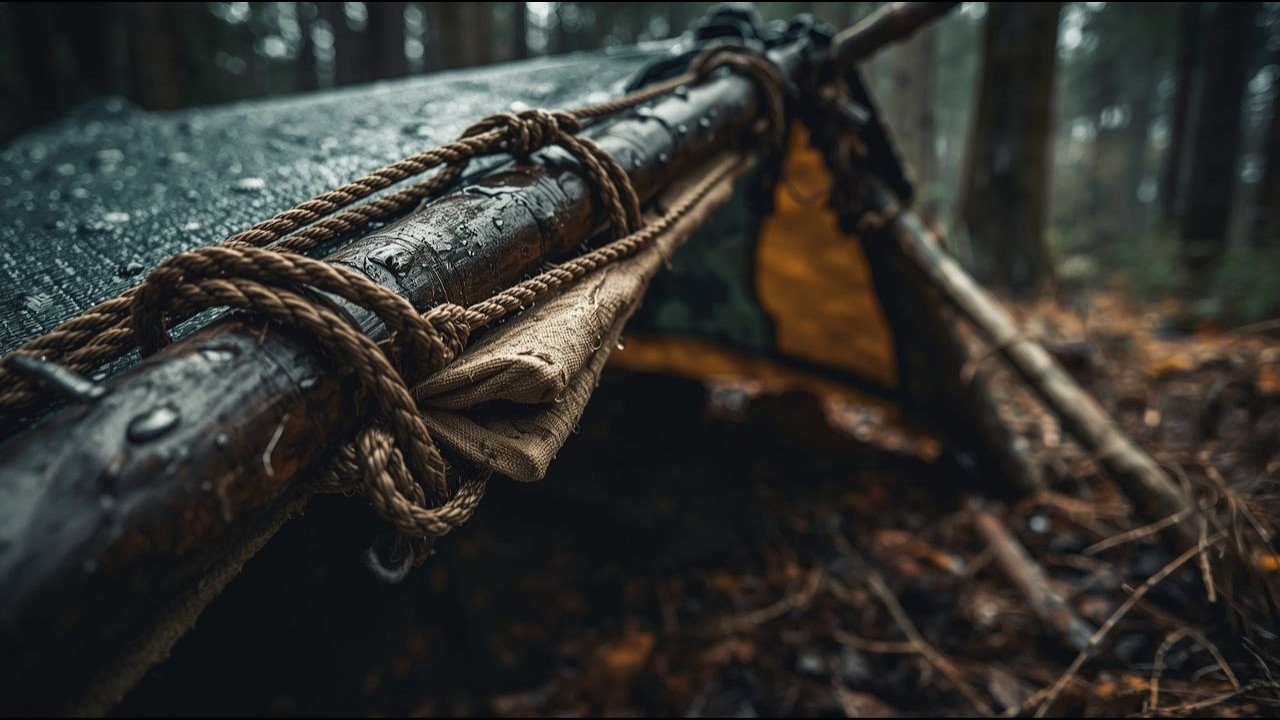 ⛺ Hujan Rintik di Atap Tenda – Suasana Camping Paling Menenangkan