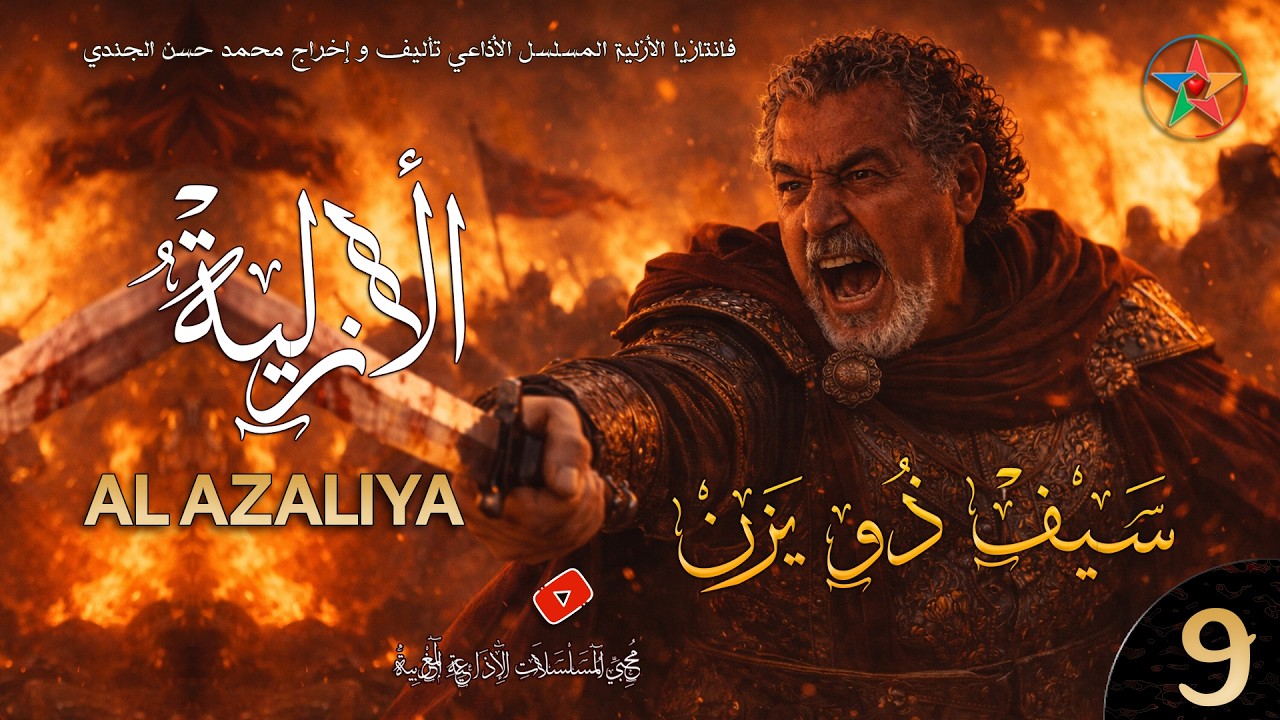 الأزلية الحلقة 9 : أسر سعدون على يد وحش الفلا سيف دو يزن و الرجوع إلى الولي إفراح للزواج من شامة.