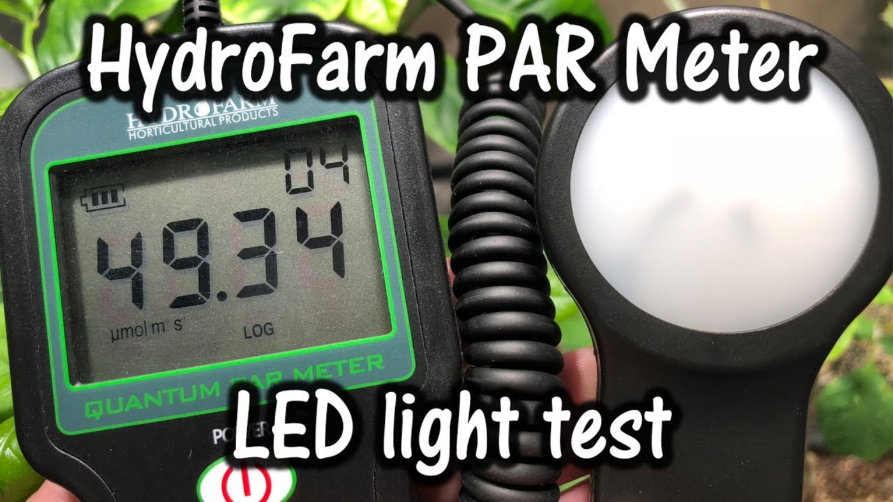 Can I trust my Hydrofarm PAR meter?