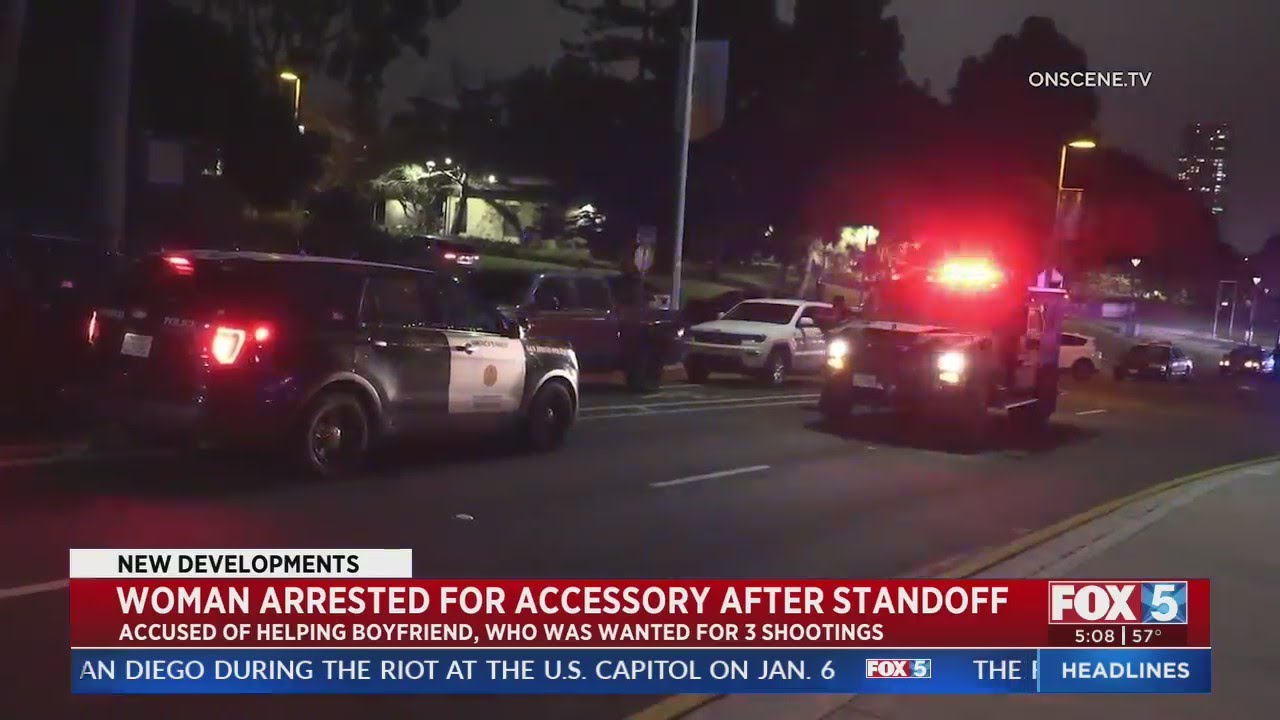 Woman With National City Fugitive In Deadly Standoff Arrested