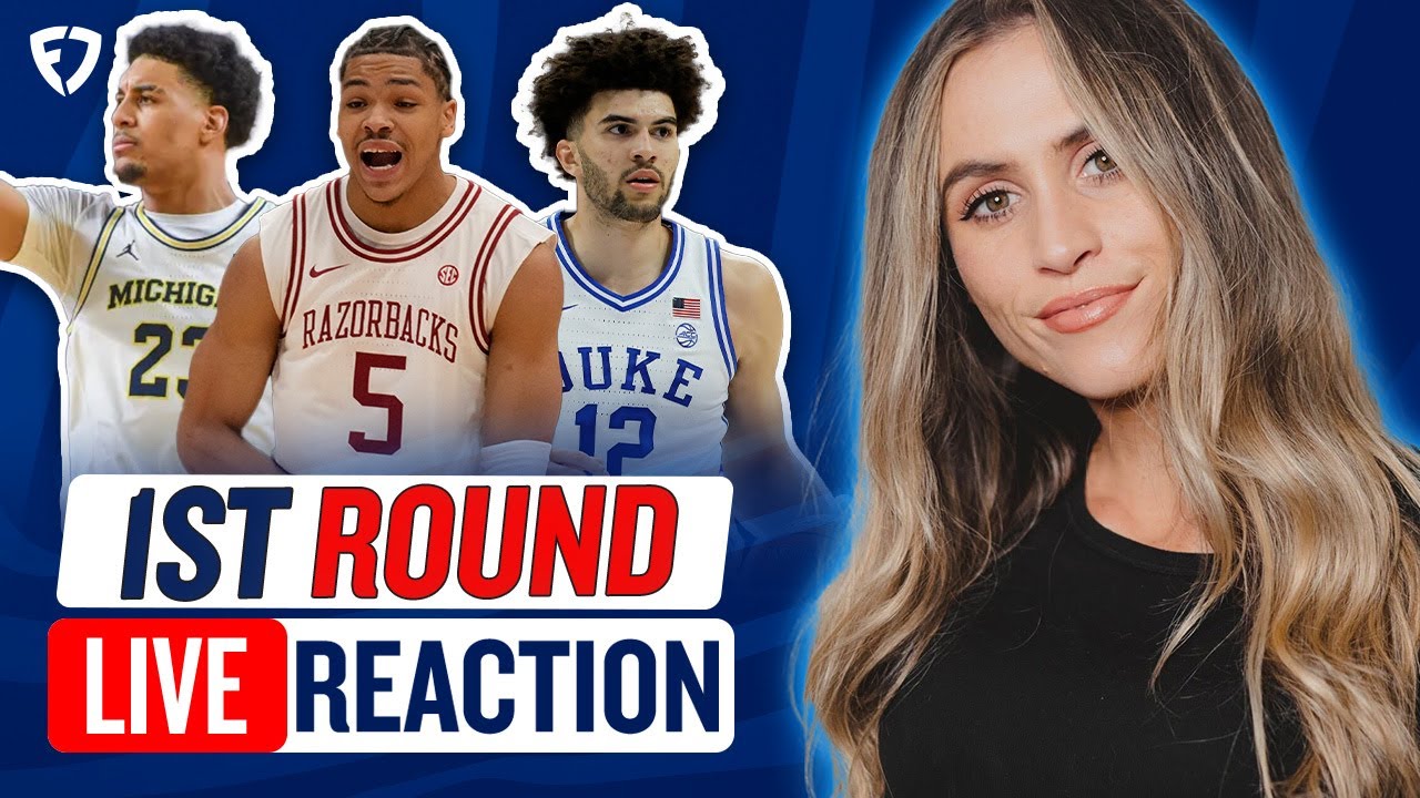 1st Round March Madness LIVE Reaction with Bridget Case
