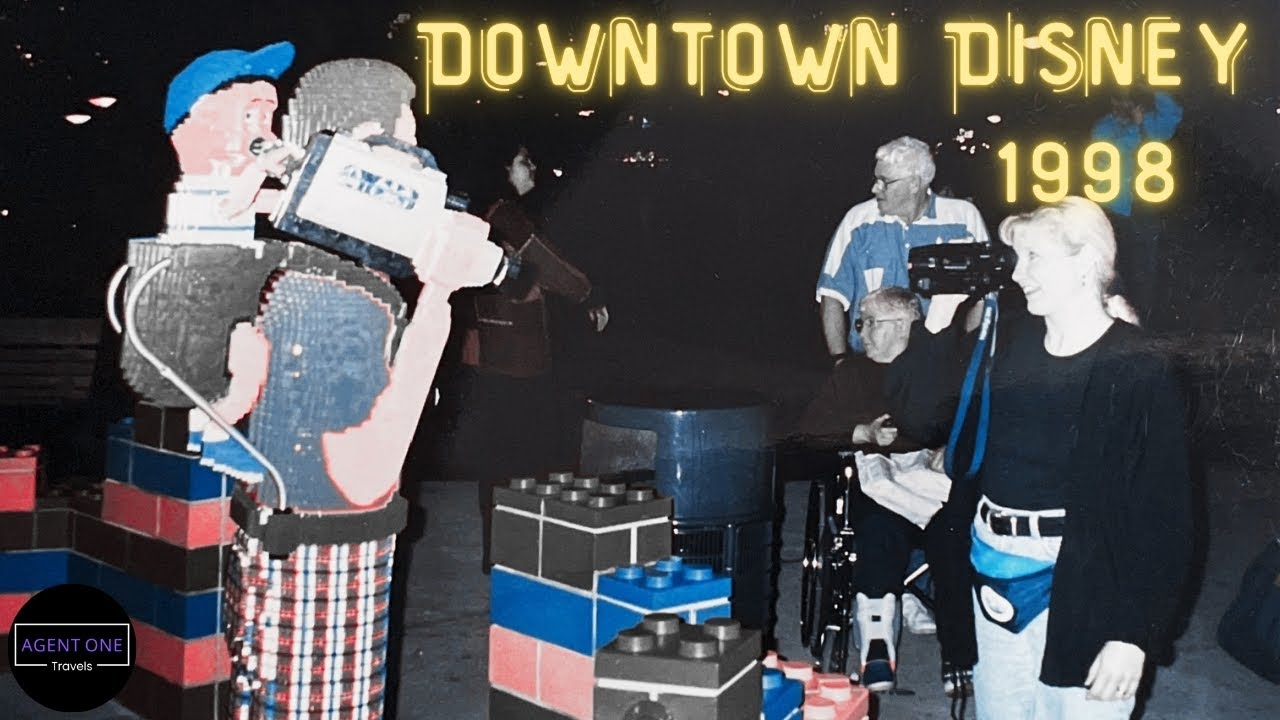 Fun at Downtown Disney in 1998!