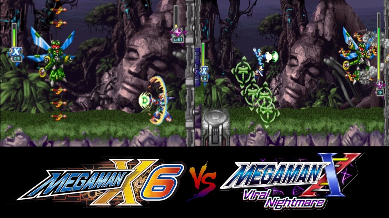 Megaman X6 - Original vs Viral Nightmare