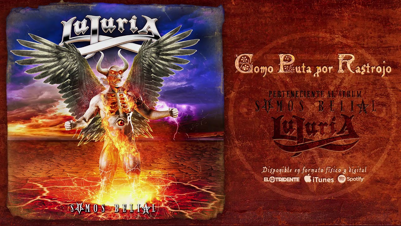 LUJURIA "Como Puta Por Rastrojo" (Audiosingle)