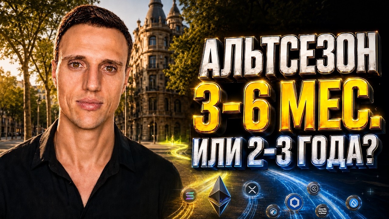 Альтсезон это неизбежность. Быстрый 3-6 месяцев или затяжной на 2-3 года. Альткоины прогноз.