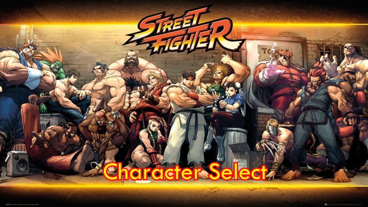 Street Fighter II - (Player Select) Various Themes