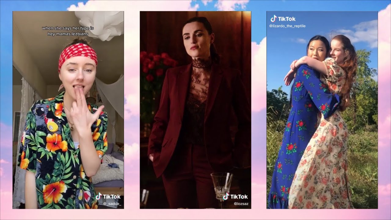 Lesbian (wlw) TikToks because women are pretty
