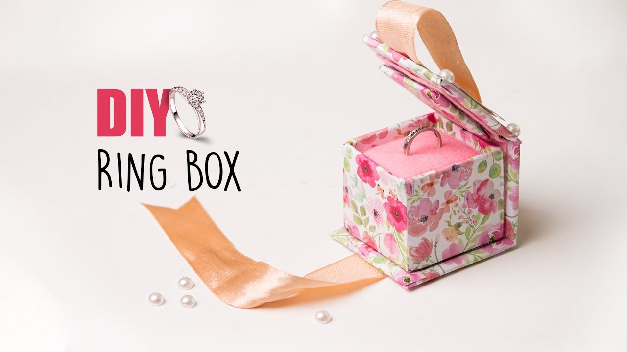DIY RING BOX | Wedding Gift Ideas | Gift Box