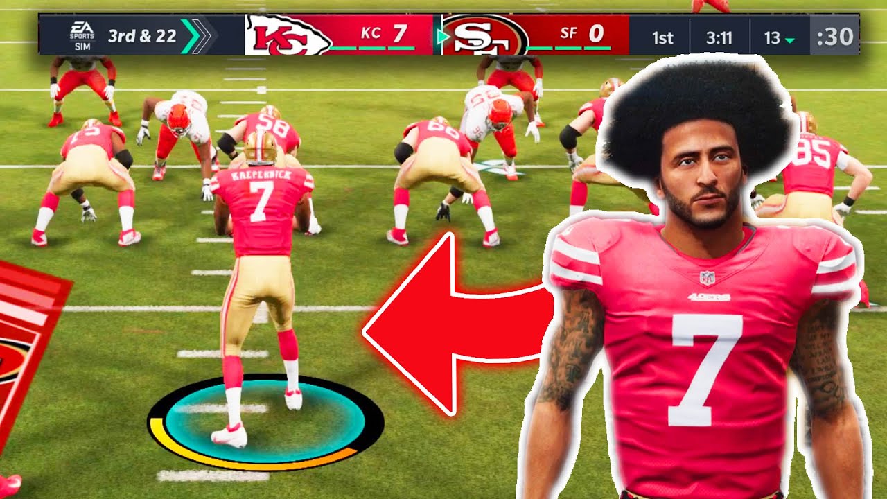 EA ADDED COLLIN KAEPERNICK TO MADDEN 21... AND THEY MADE HIM OVERPOWERED!