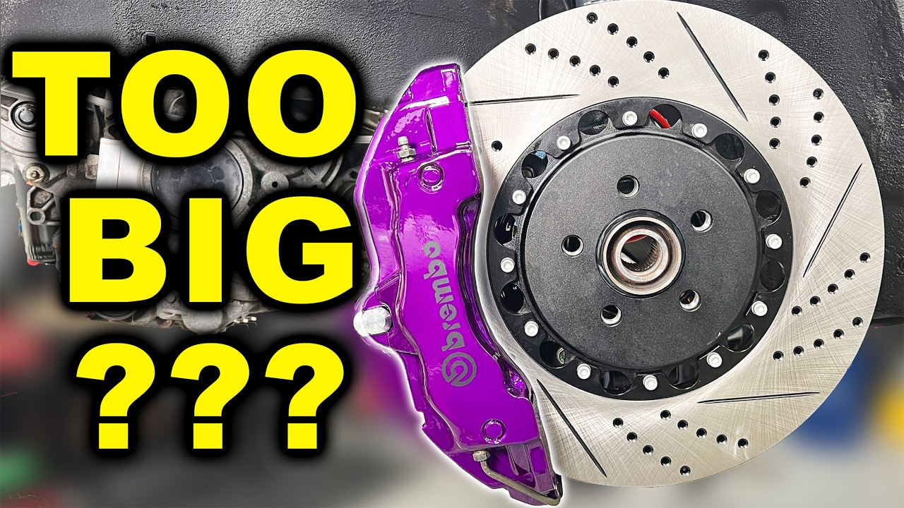 Huge Brake Upgrade on My Turbo MK4 R32