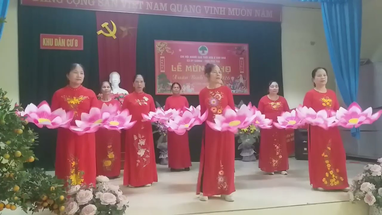  Mừng Thọ các cụ khu 8 CHU hóa 