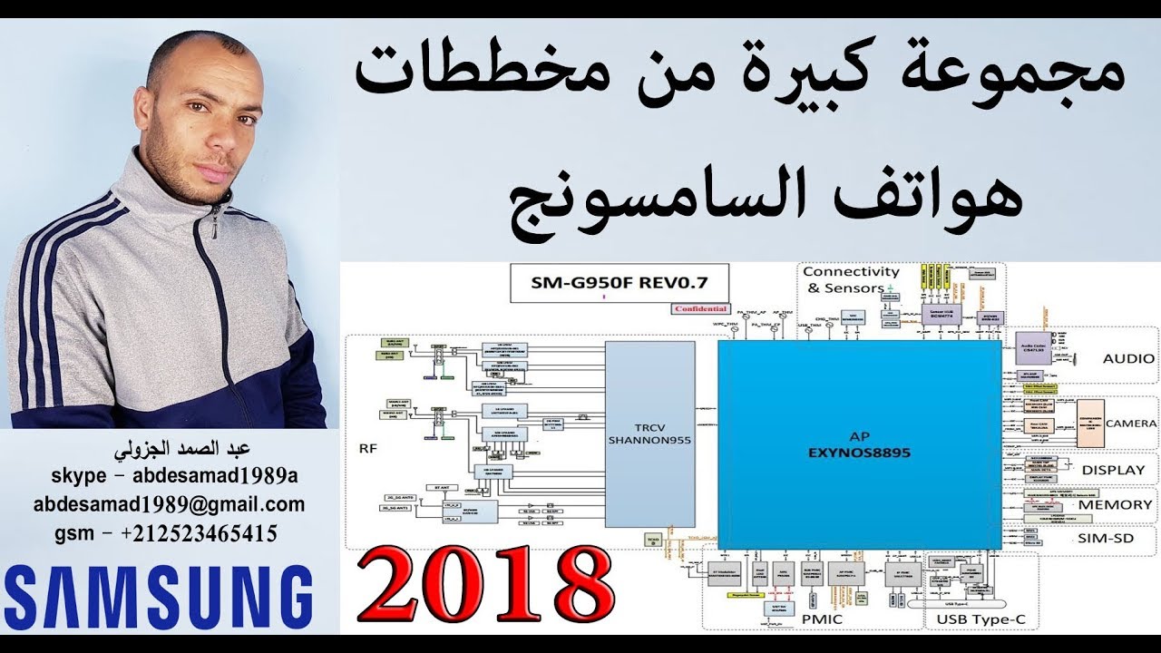 مجموعة كبيرة من مخططات هواتف السامسونج Samsung schematics service manual