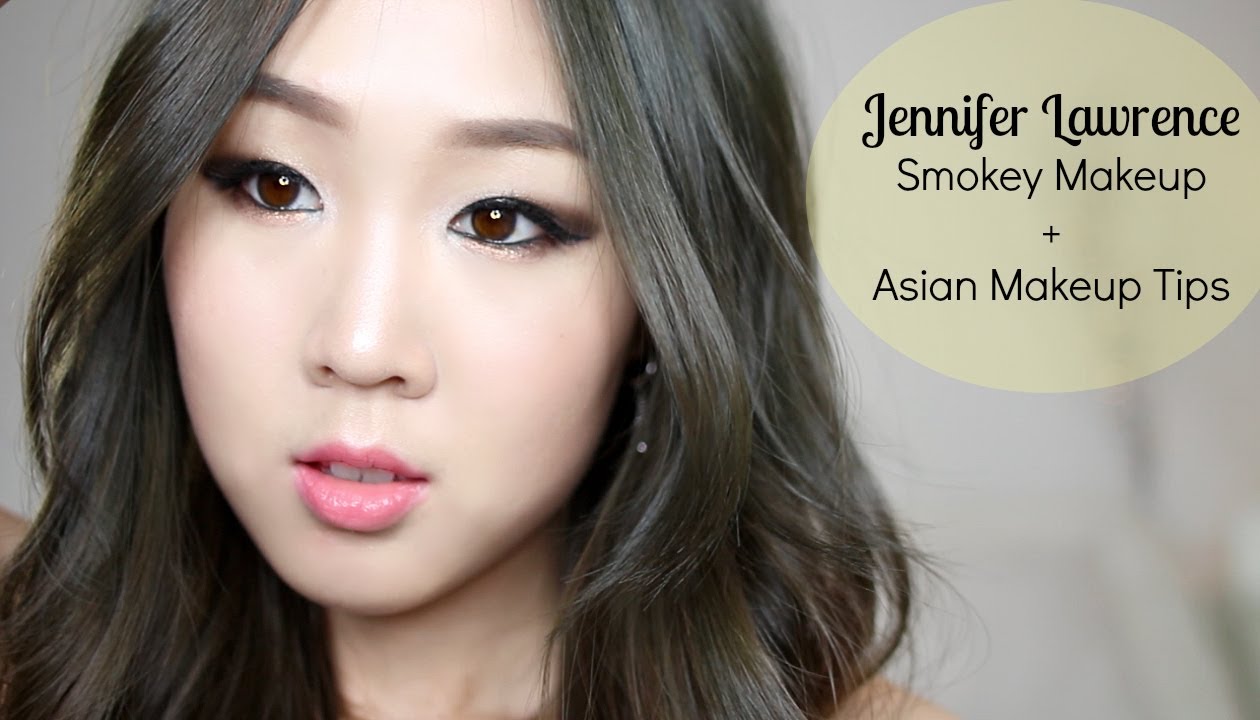 Jennifer Lawrence Smokey Makeup Tutorial + Tips for Asians