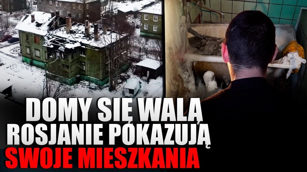 Miasto w Rosji, gdzie zawalają się domy z ludźmi w środku