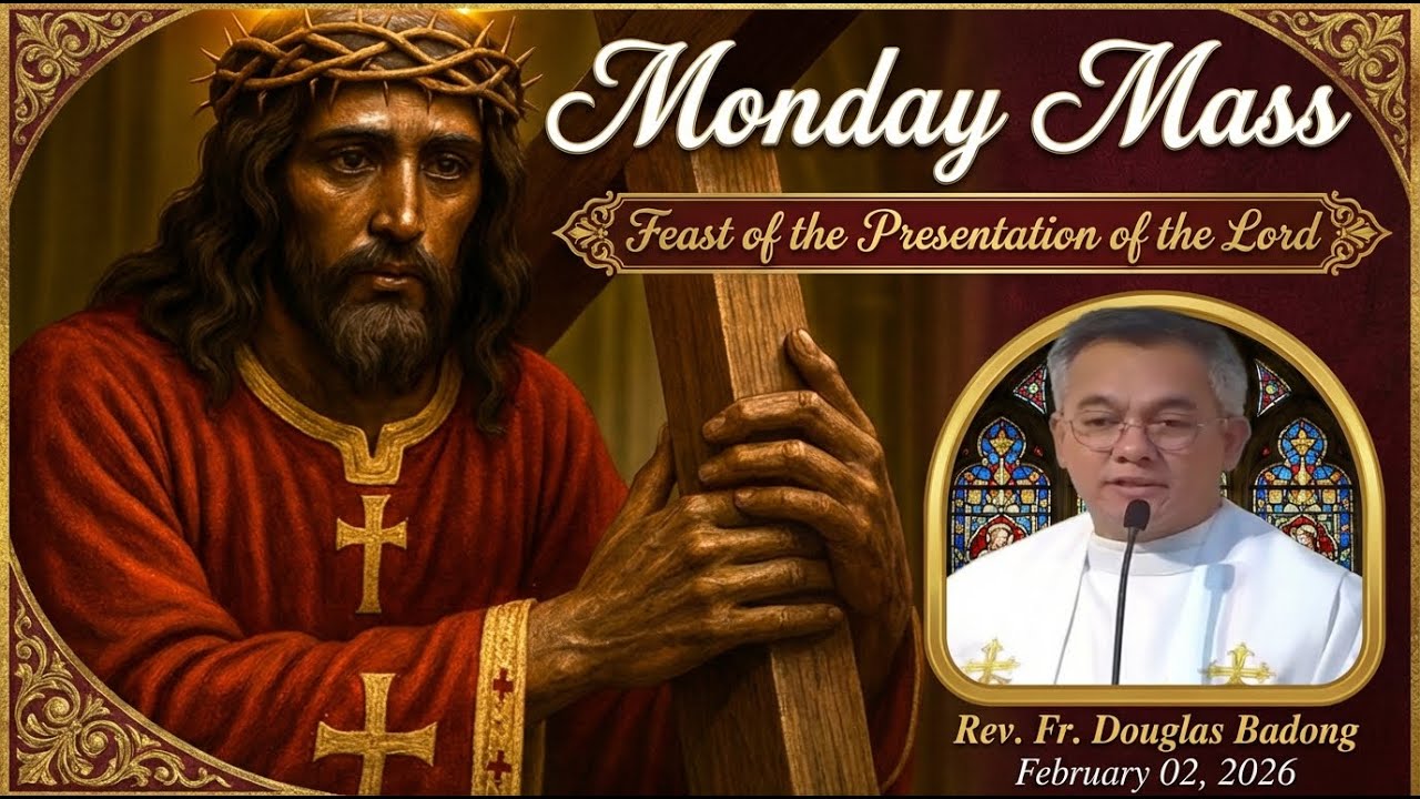 QUIAPO CHURCH LIVE MASS TODAY FEBRUARY 02, 2026 REV. FR. DOUGLAS BADONG