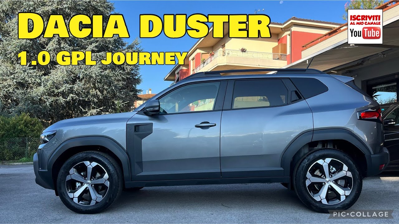 DACIA DUSTER 2024 JOURNEY 1.0 GPL  Grigio Scisto Heaven Auto