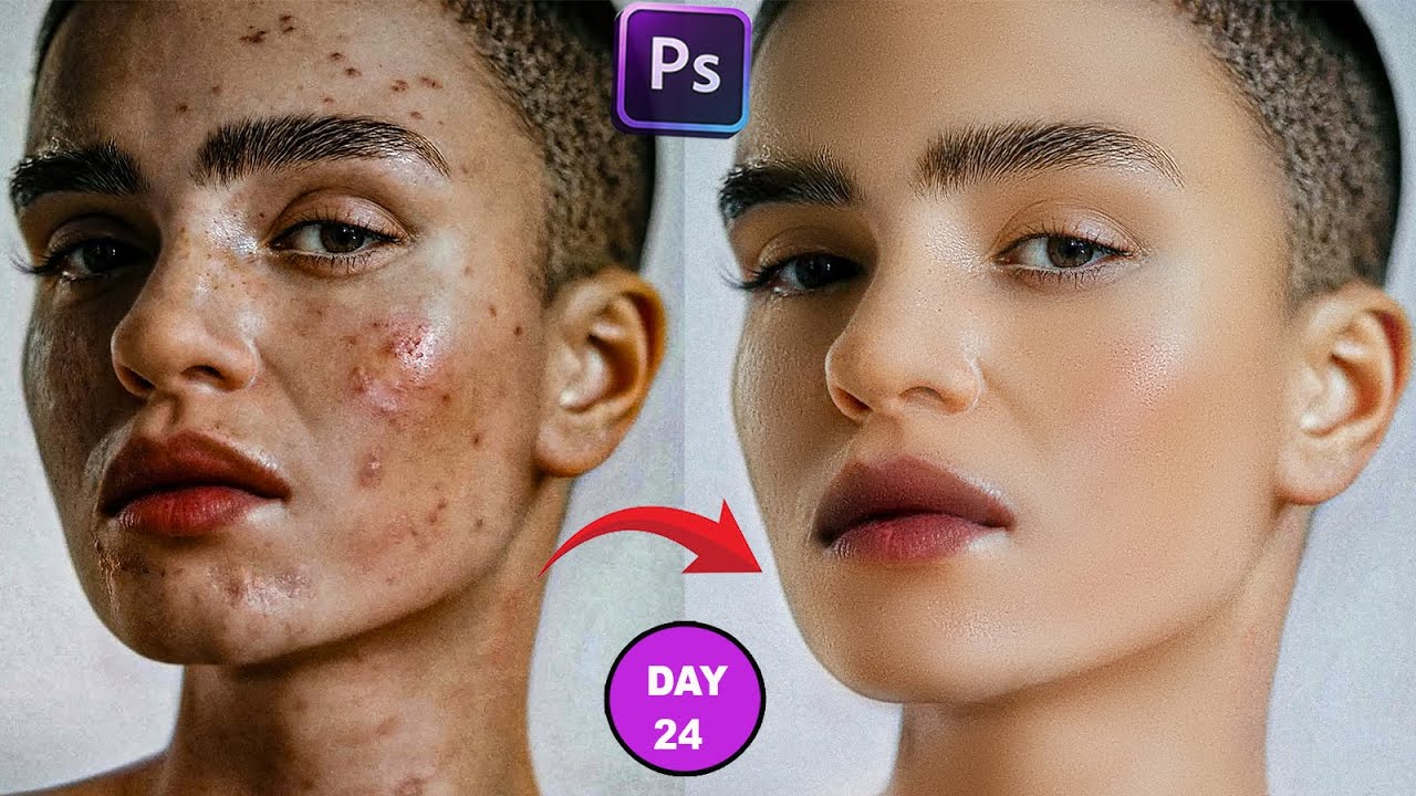Безумный трюк в Photoshop! Сглаживание кожи за секунды, как у профессионала!