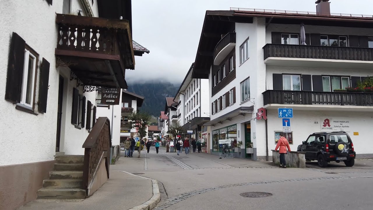 Oberstdorf Zentrum - Fußgängerzone