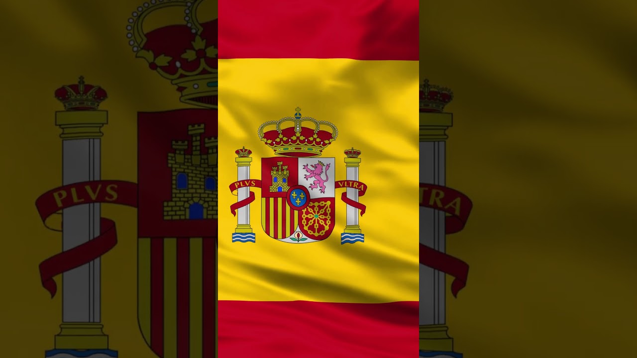 | SPAIN | ESPA&Ntilde;A | ESPANYA | ESPAINIA | Waving Flag | 1 Hour | 4K