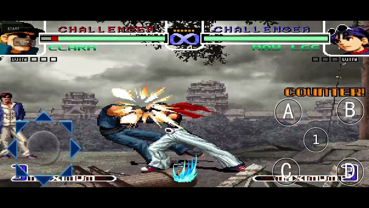 KOF2002 TUTORIAL SCREENLOCK PARA COMBOS VS MAY LEE