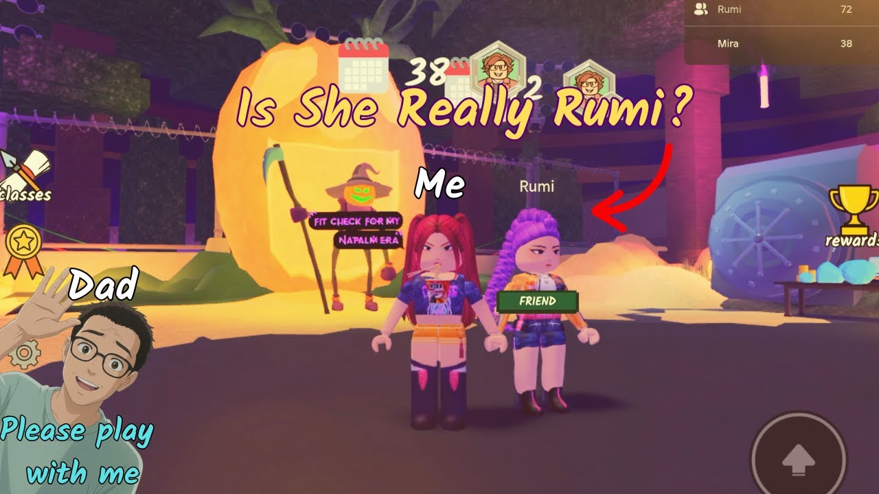 Rumi Played with My Daughter in 99 Nights in the Forest!?