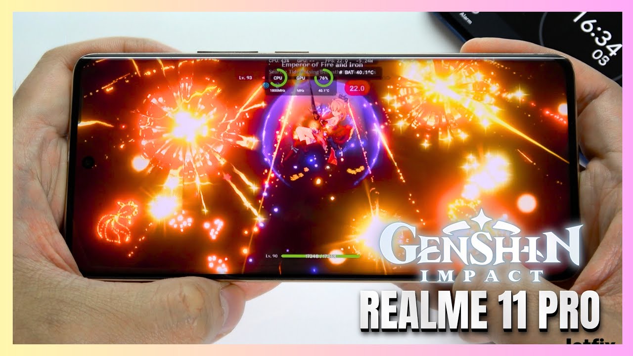 Realme 11 Pro Genshin Impact Gaming test Update | Dimensity 7050, 120Hz Display
