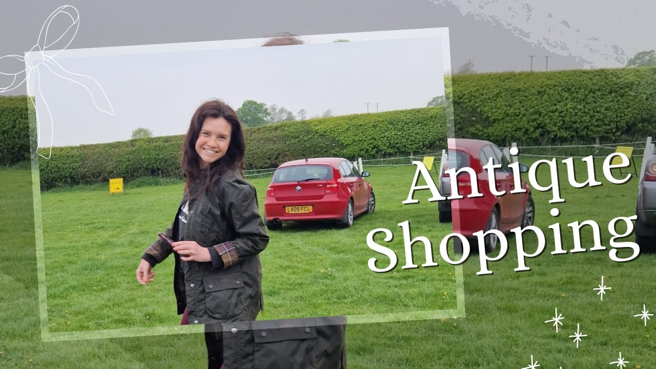 Antique Shopping and Haul | Come to the Arthur Swallow antique fair with me!