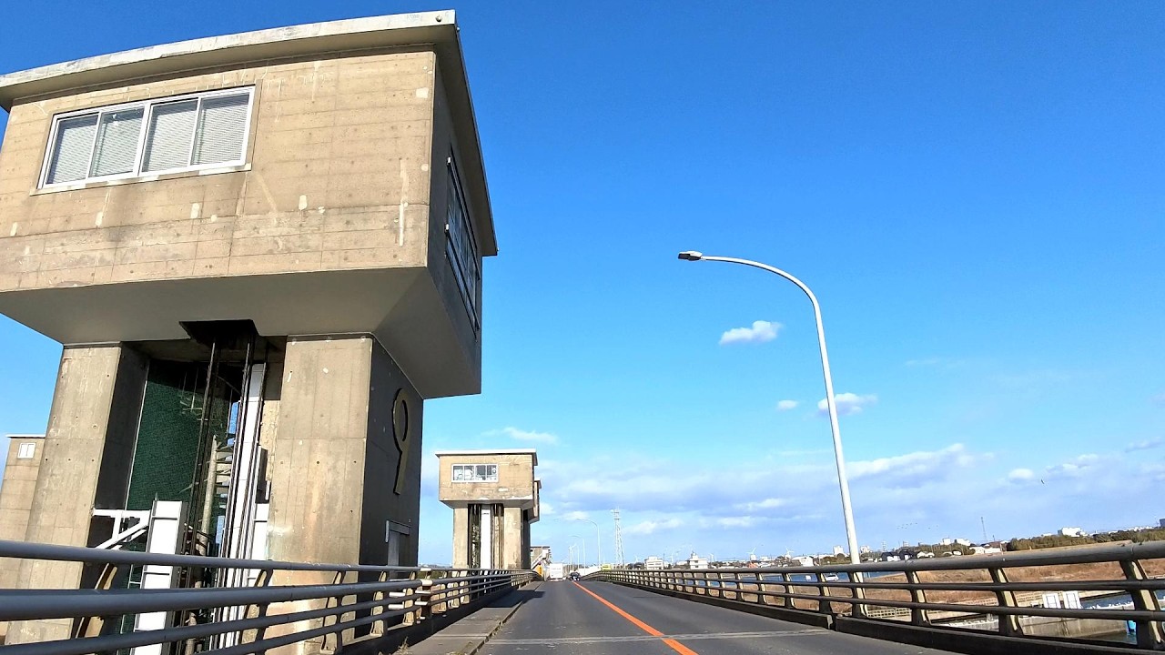 Hitachigawa Bridge Drive｜Ibaraki Japan | Route 260 to Itako IC