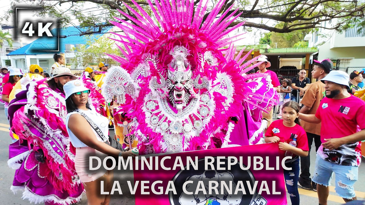 🇩🇴 The Oldest Carnival in the Caribbean | La Vega 2026 | Carnaval Vegano | Dominican Republic in 4K