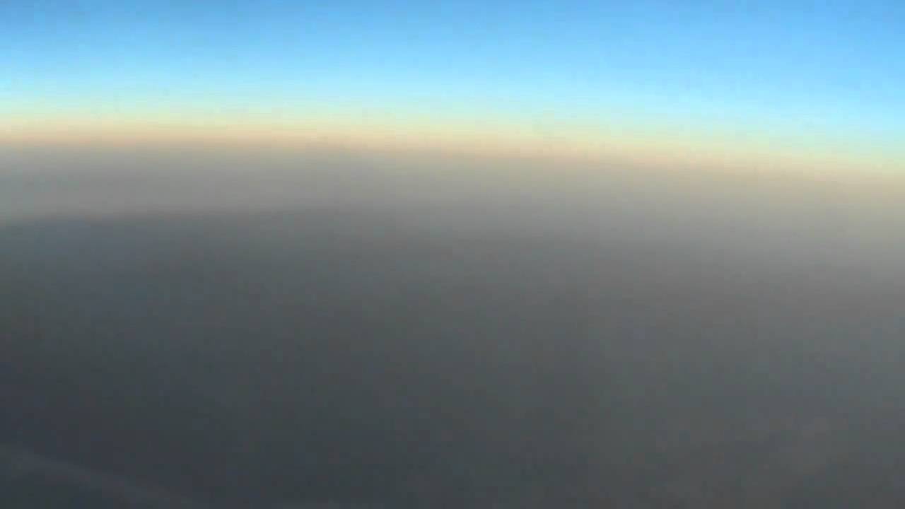 San Francisco-to-Los Angeles flight: pre-dawn takeoff 1L & morning landing 25L 2011-02-09
