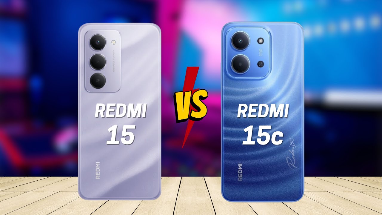 Redmi 15 vs Redmi 15c