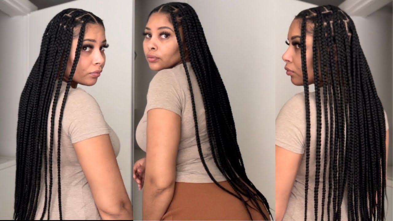 HOW TO KNOTLESS BOX BRAIDS