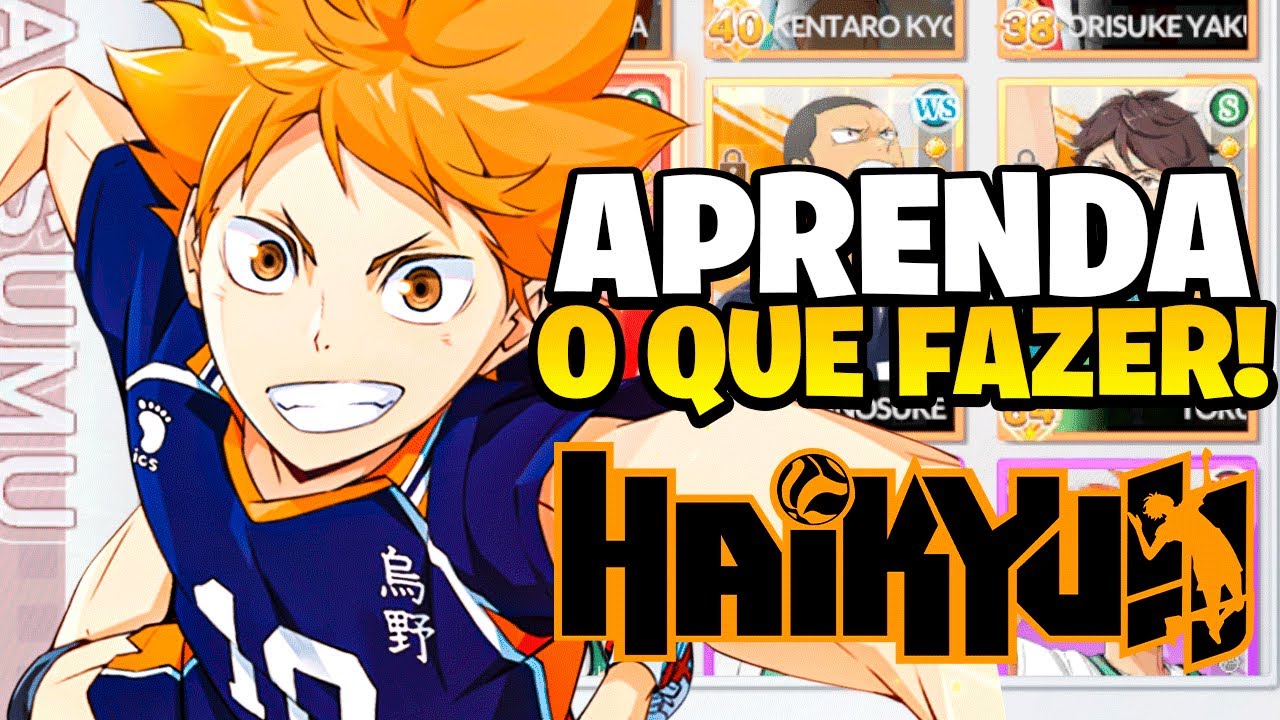 COMO FARMAR DIAMANTES, XP, LEVEL DA CONTA e GAMEPLAY SCRIPTADA DO HAIKYUU FLY HIGH (CONTA F2P)