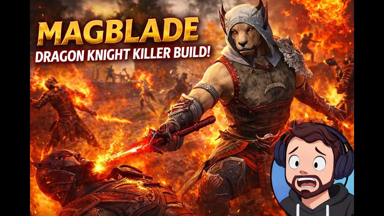 Magblade DK KILLER Build 😈 Destroying Dragonknights in ESO PvP | Nightblade Anti-Meta Setup