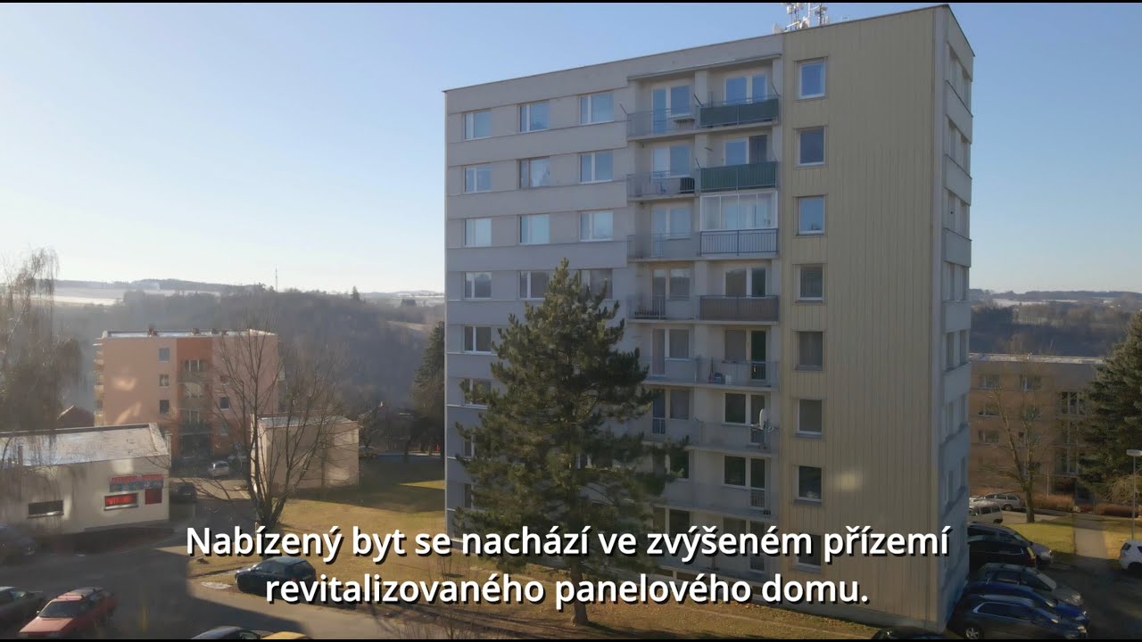 PRODÁNO - Byt 1+kk, 31 m2, ul. Stínadla, Ledeč nad Sázavou