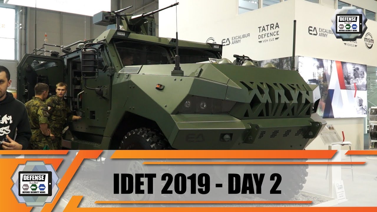 IDET 2019 International Fair of Defence and Security Technology Exhibition Brno Czech Republic Day 2