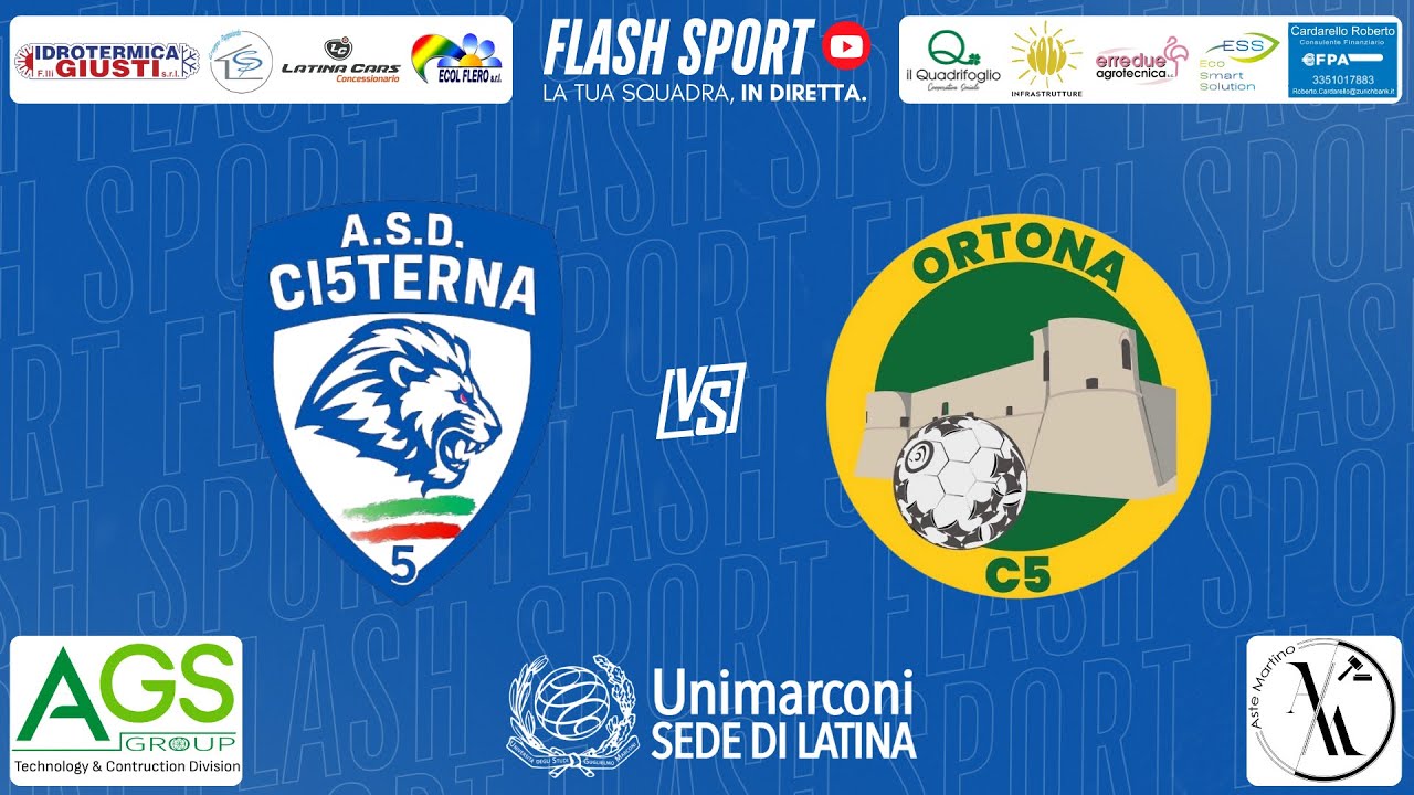 Cisterna5 13-2 Ortona C5 | Serie A2 - 10ª Giornata | Highlights
