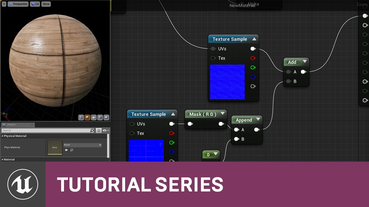 Intro to Materials: Using Masks within Materials | 04 | v4.0 Tutorial Series | Unreal Engine