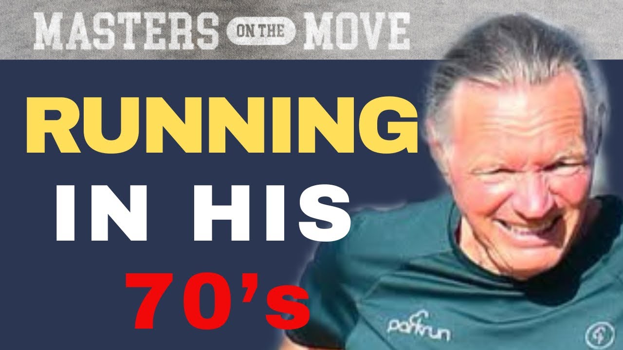 How is this guy still running fast?! #mastersonthemove #mastersathlete