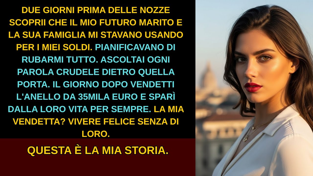 Due giorni prima delle nozze, mi umiliarono in pubblico—io vendetti l'anello il giorno dopo