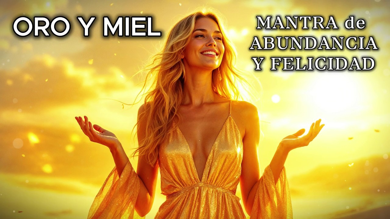 ORO Y MIEL 🍯✨ Mantra de Abundancia y Riqueza Total | Ho'oponopono | Decretos Poderosos 💰