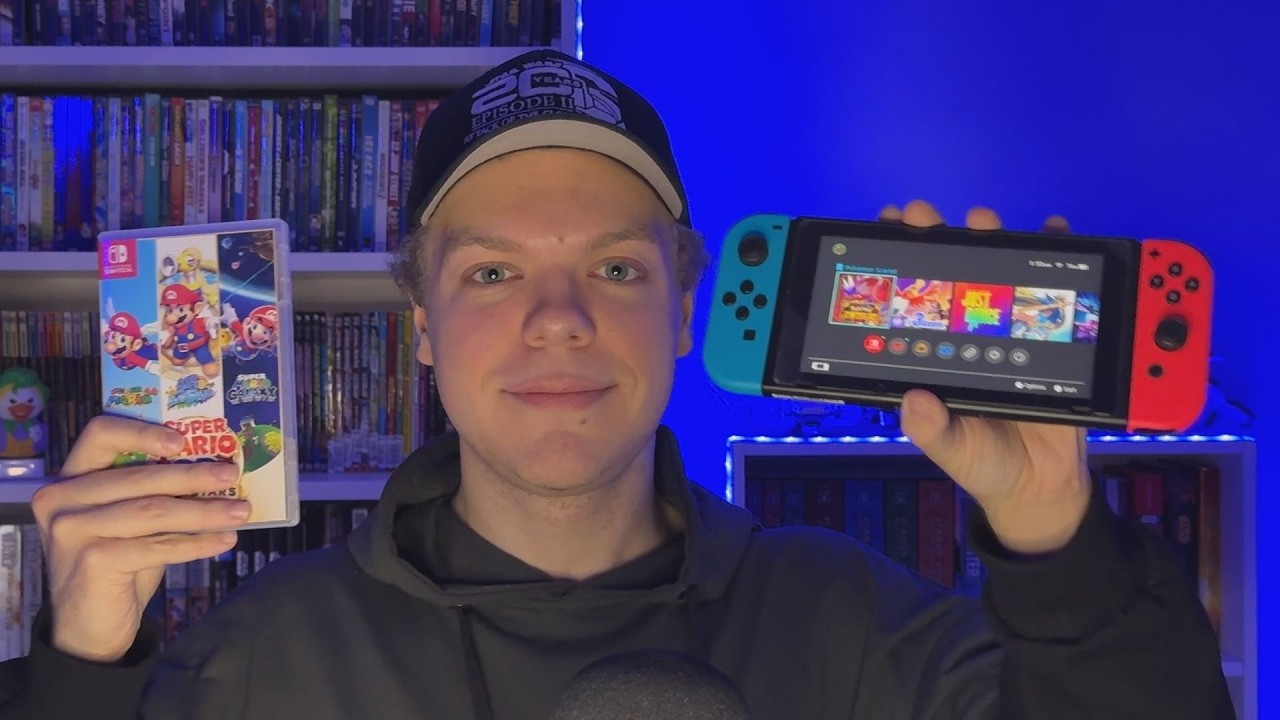 ASMR | My Entire Nintendo Switch Collection🎮🎮