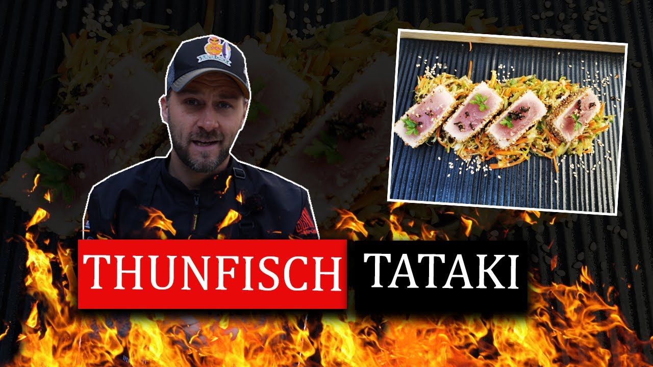 THUNFISCH TATAKI 🐟🥬🇯🇵   - ORIGINAL AUS JAPAEN!! - Marc-Aurel Wulfhorst - King Size BBQ